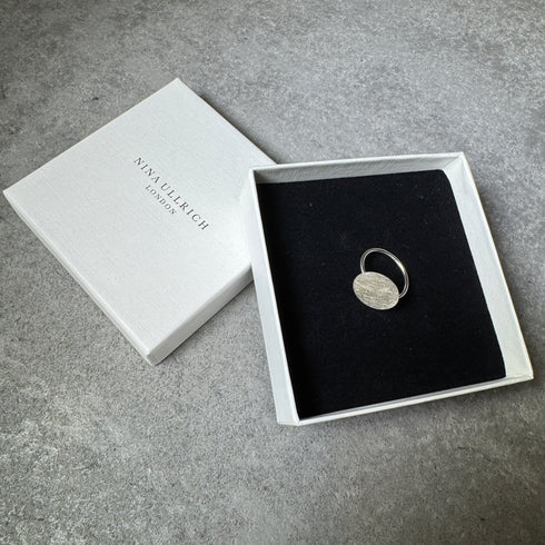 Nina Ullrich Disc ring (matte) large